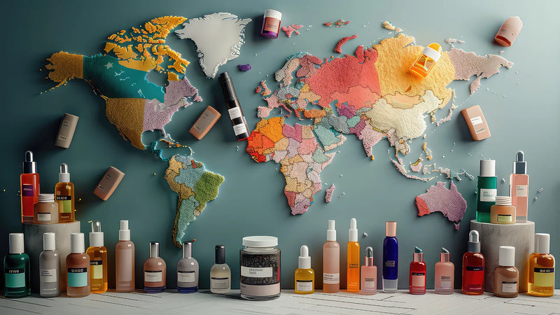 Cosmetic formula compliance for UK EU US and international markets