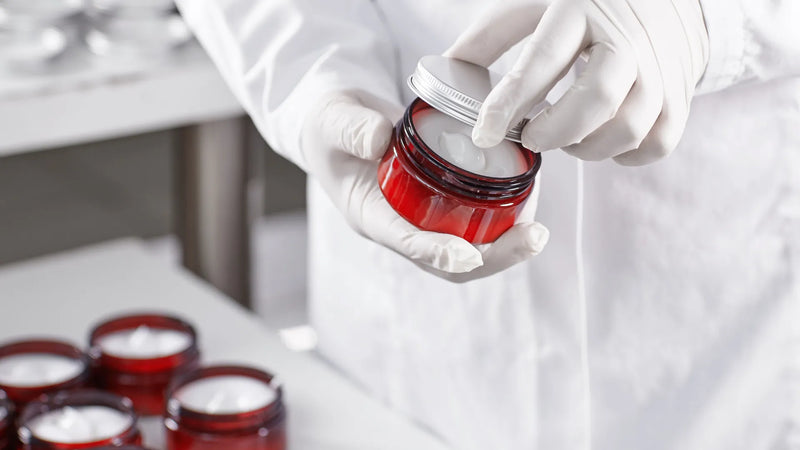 Cosmetic cream packaging and container compatibility for UK and EU regulations