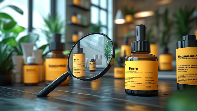 Example of a Cosmetic Product Safety Report (CPSR) with cosmetic products and labels, illustrating what a finished CPSR looks like for UK and EU cosmetic compliance.