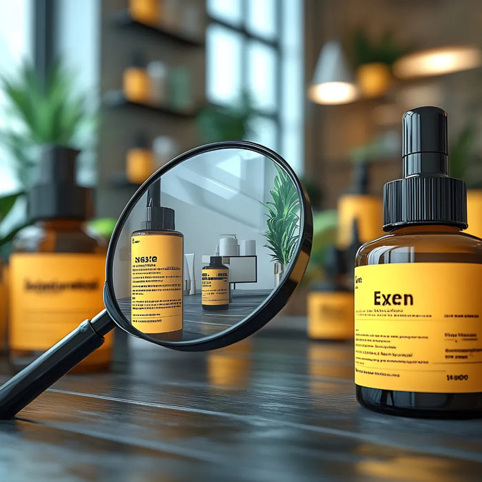 Example of a Cosmetic Product Safety Report (CPSR) with cosmetic products and labels, illustrating what a finished CPSR looks like for UK and EU cosmetic compliance.