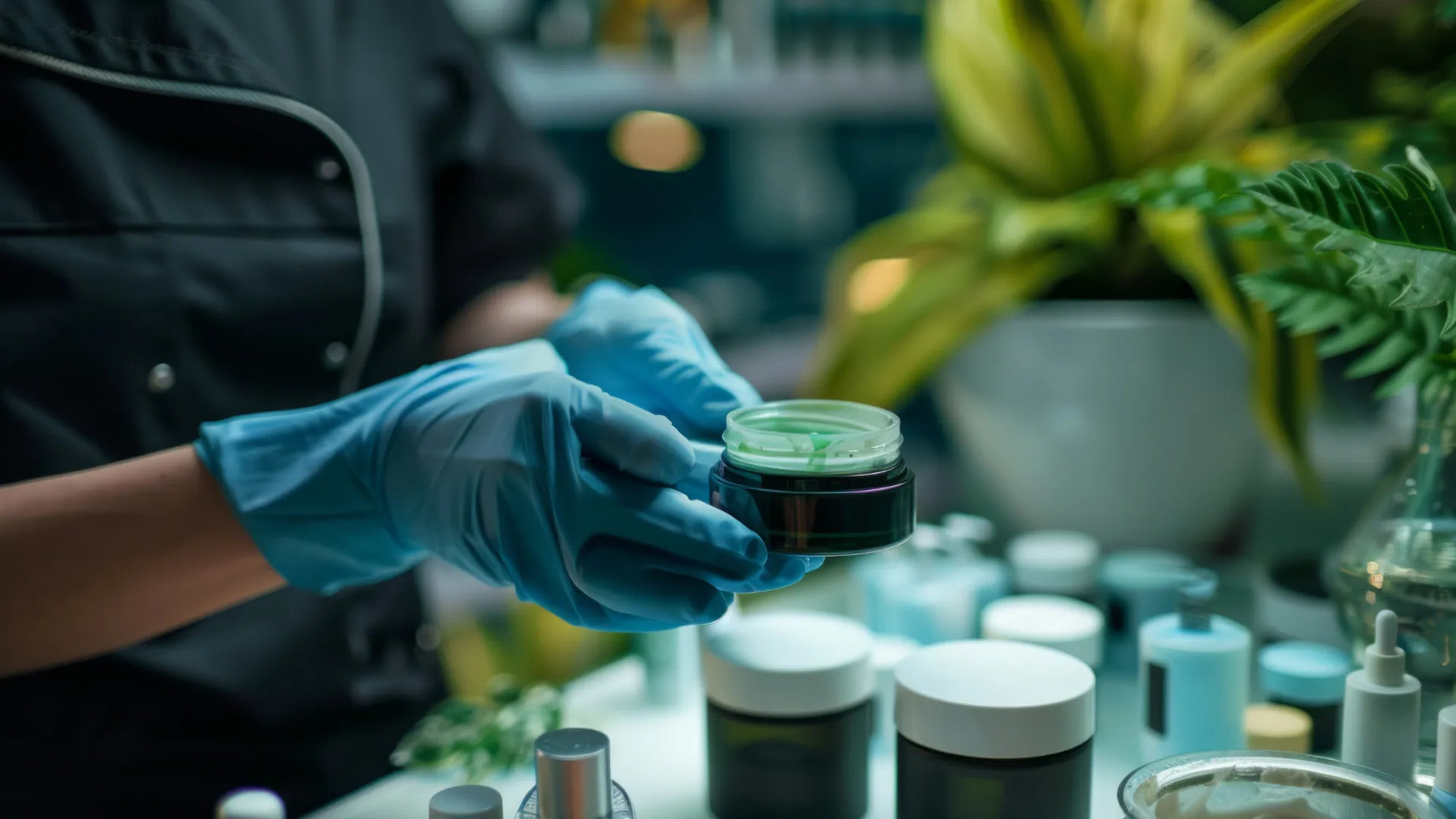 Cosmetic safety assessor reviewing a skincare product to determine whether a TRA or CPSR is required for UK and EU cosmetic compliance.