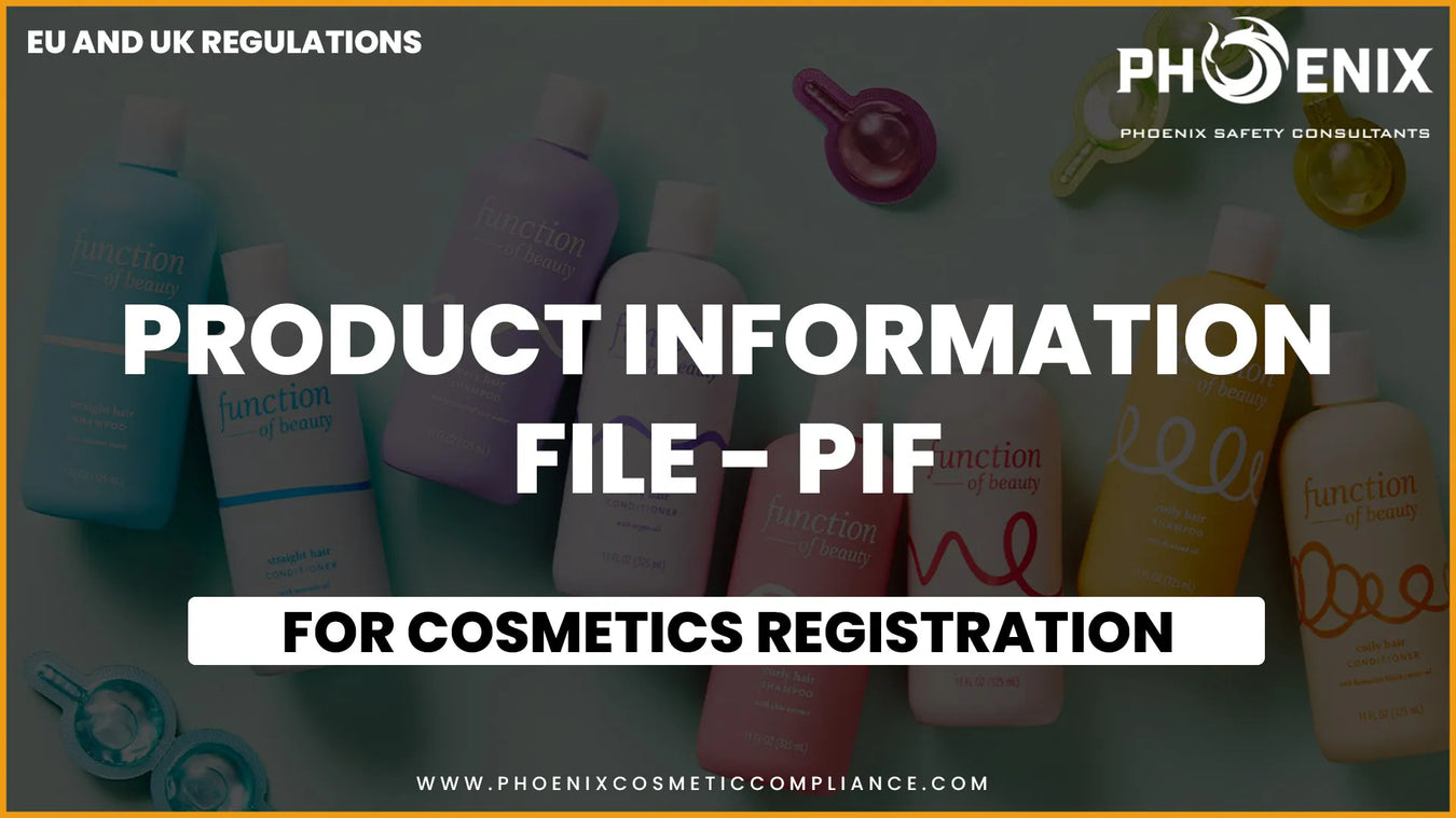Product Information File (PIF)