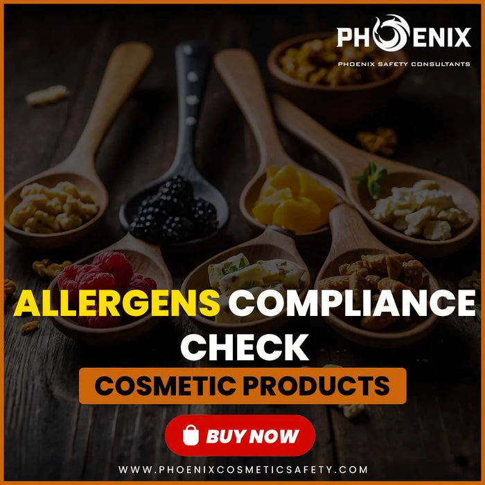 Allergen Compliance Check for Cosmetic Products CPSR PIF SDS SCPN Responsible Person
