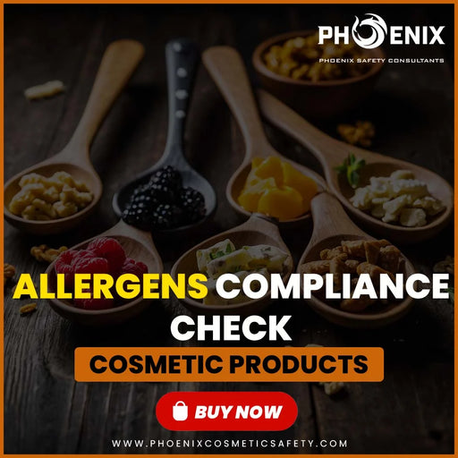 Allergen Compliance Check for Cosmetic Products CPSR PIF SDS SCPN Responsible Person