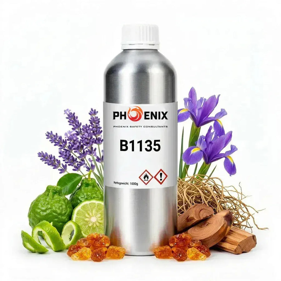 Earthy Iris Vetiver Unisex 1135 bulk perfume oil for private label fragrance production Phoenix Cosmetic Safety
