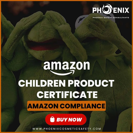 Children Product Certificate (CPC) for Amazon Wallmart Ebay ETSY