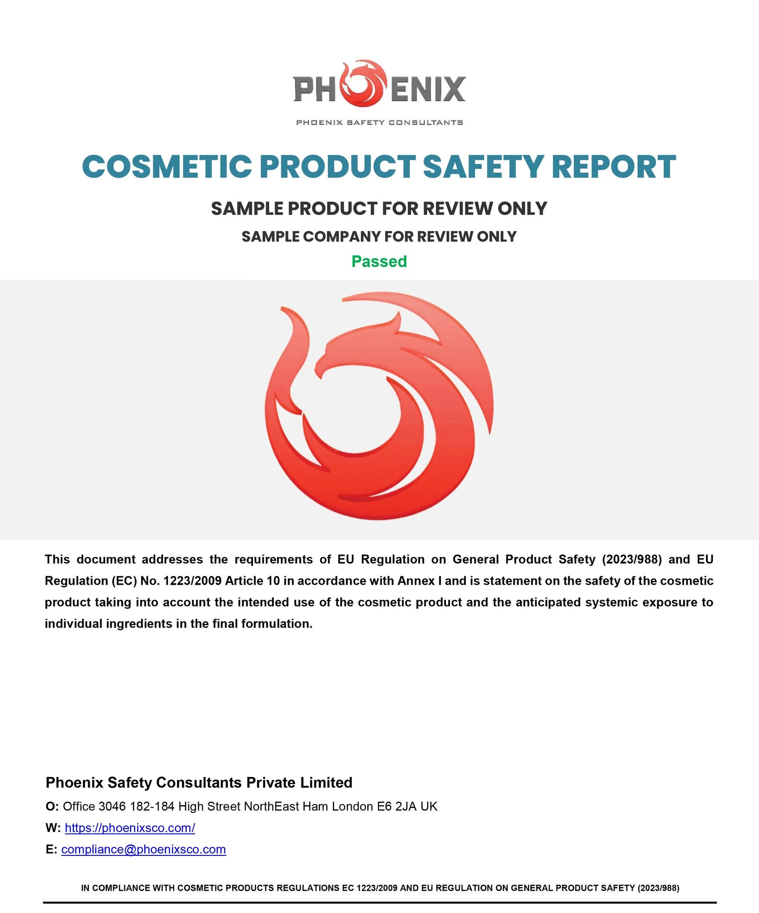 Comprehensive CPSR Part A Services for EU & UK Cosmetic Compliance