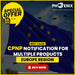 EU CPNP Multi-Variant Product Notification Service