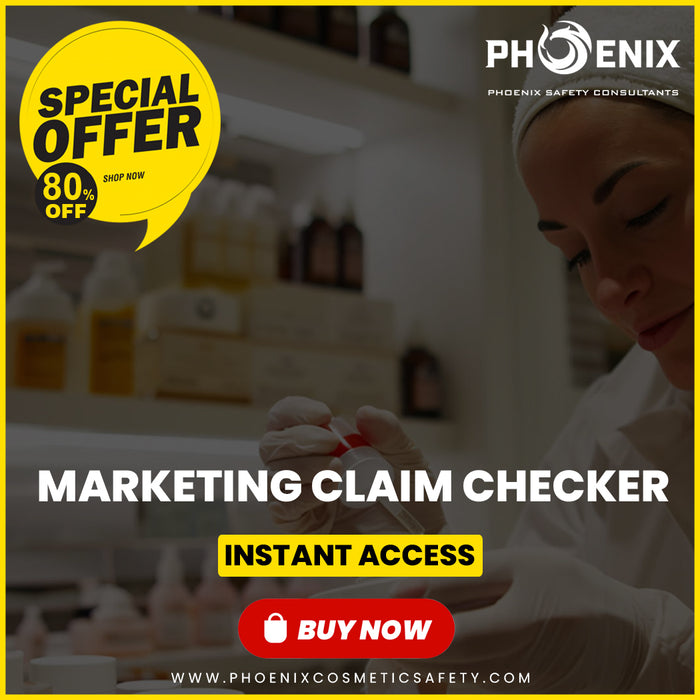 Marketing Claims Checker (Single Label)