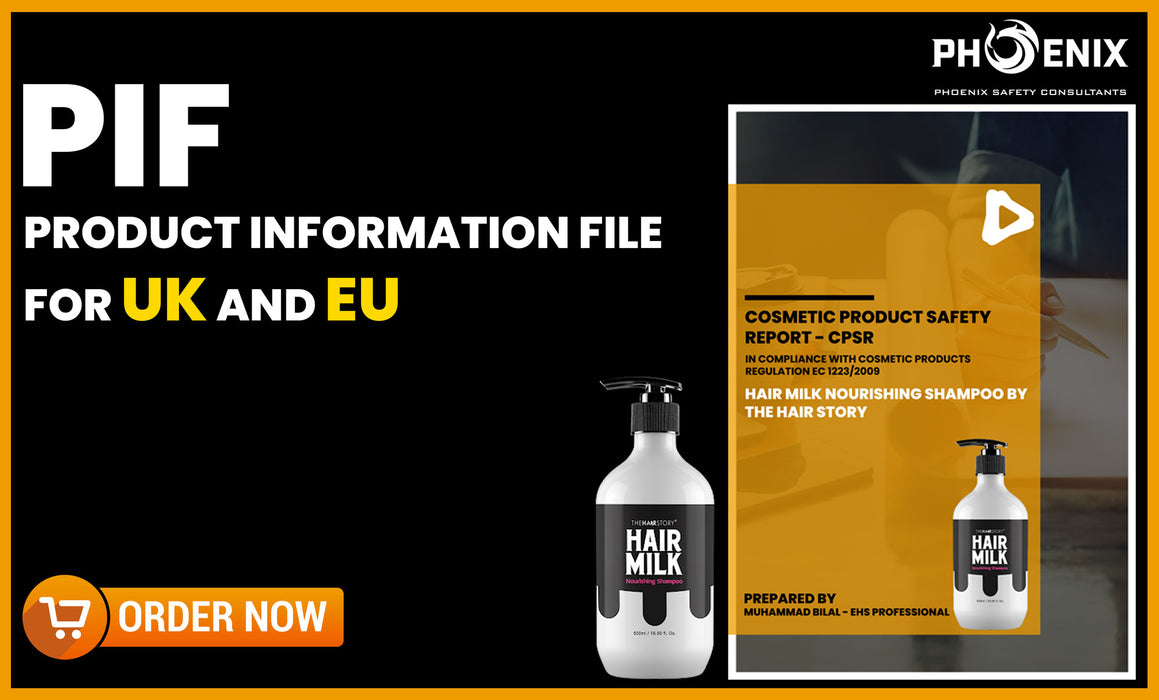 Product Information File for Fragrances (Single Variant)