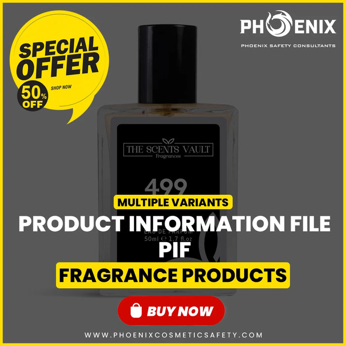 Product Information File (PIF) for Fragrances (Multiple Fragrances)