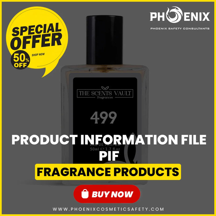 Product Information File (PIF) for Fragrances (Single Fragrance)