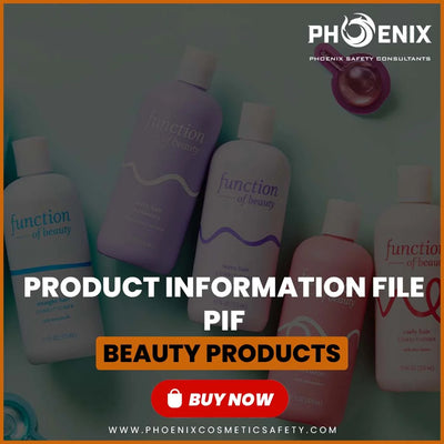 Product Information File for Beauty Products SCPN PIF CPSR Responsible Person