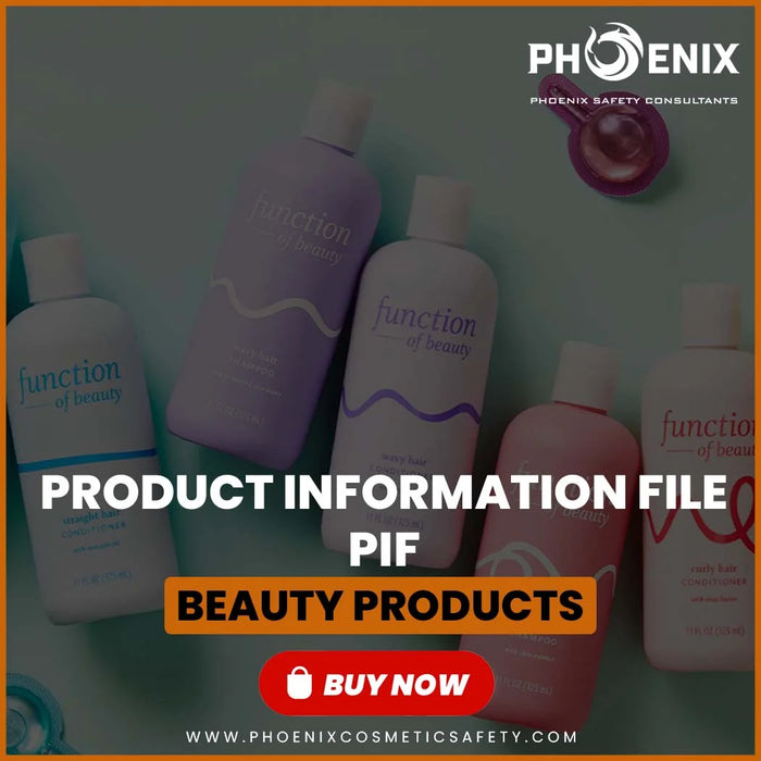 Product Information File for Beauty Products SCPN PIF CPSR Responsible Person