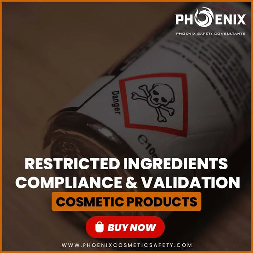 Restricted Ingredients Compliance & Validation CPSR PIF SDS SCPN Responsible Person