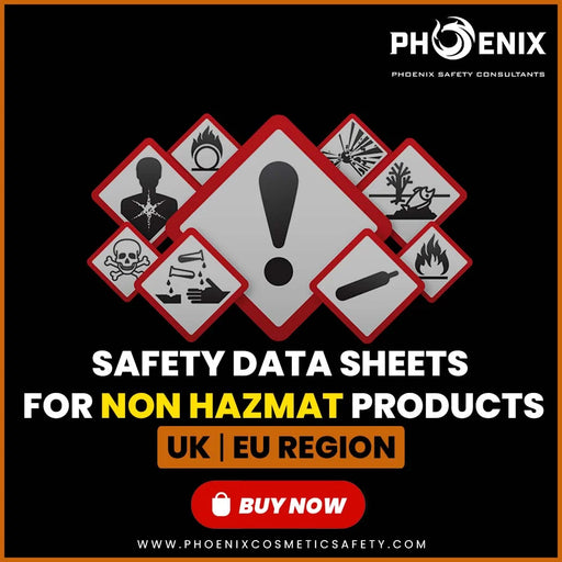 Safety Data Sheet for NON HAZMAT UK EU Wallmart Ebay ETSY Amazon