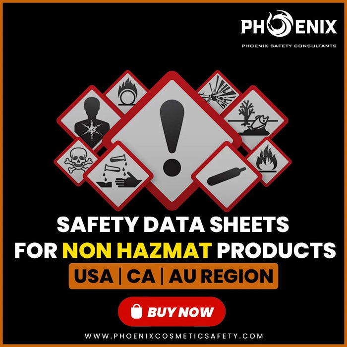 Safety Data Sheet for NON HAZMAT USA AU CA Amazon Wallmart Ebay ETSY