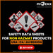 Safety Data Sheet for NON HAZMAT USA AU CA Amazon Wallmart Ebay ETSY